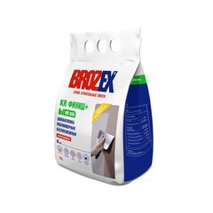 Шпаклевка полимерная Brozex WR-650 КR Финиш+ белоснежная 4 кг, шт