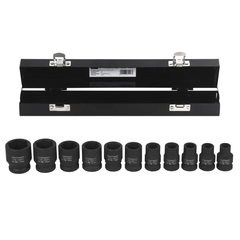 WDK-710 Набор ударных головок 1/2" 10 пр., 10-27 мм.