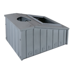 Короб чугунный GFS для банной печи 30 ЗК Президент 1000 (верх)