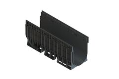 Лоток водоотводный пластиковый PolyMax Basic DN300 h460