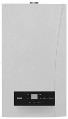 Котёл газовый настенный, Baxi, ECO NOVA 24F, мощность, кВт-9,6-24, двухконтурный, камера сгорания-закрытая, цвет-белый