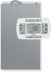 Котёл газовый настенный конденсационный, Baxi, LUNA IN PLUS 1.24, мощность, кВт-3,4-27,4, одноконтурный, камера сгорания-закрытая (для установки вне помещения)