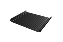 Кликфальц Pro Gofr Grand Line 0,5 Drap TX с пленкой на замках RAL 9005 черный