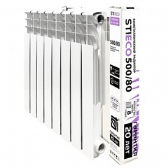 Биметаллический радиатор STI ECO RUS BM 500/80 8 сек.