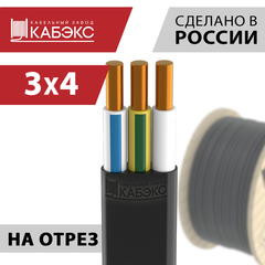 Кабель силовой ВВГ-Пнг(А)-LS 3х4ок(N,PE)-0,66 (ГОСТ 31996-2012) Кабэкс