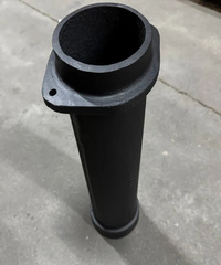 Труба стартовая чугунная L300мм d-115мм GFS нижняя (м/п, м/м) Искандер