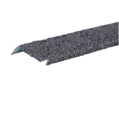 Планка примыкания с гранулятом, графитовый 20х45х15х10 мм, 1,25 м, шт