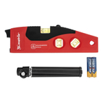 Лазерный уровень, 180 мм, 220 мм штатив, 4 глазка Matrix