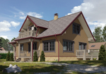 Универсальный угол желоба 90° Standard, красный