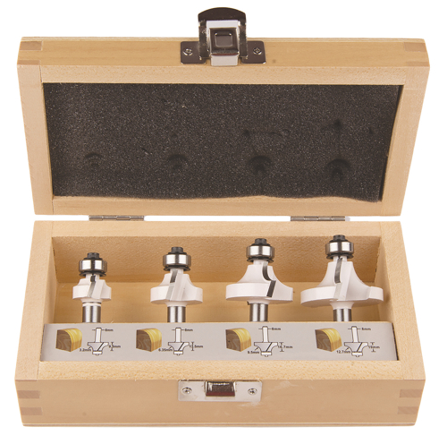 Набор фрез 8 мм, 4 шт Makita D-53534