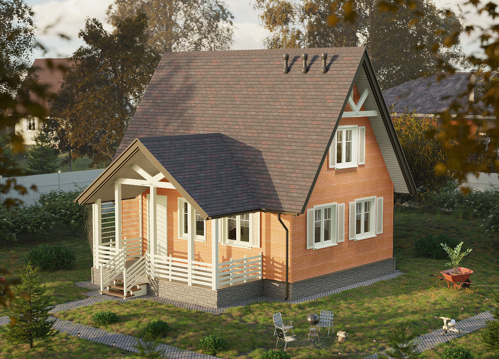 Угол Berg, Кирпичный