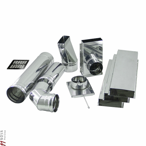 Вентиляция для бани Сталь-Мастер КуБасту Maxi приточная, нерж.(AISI 430/0,5мм)