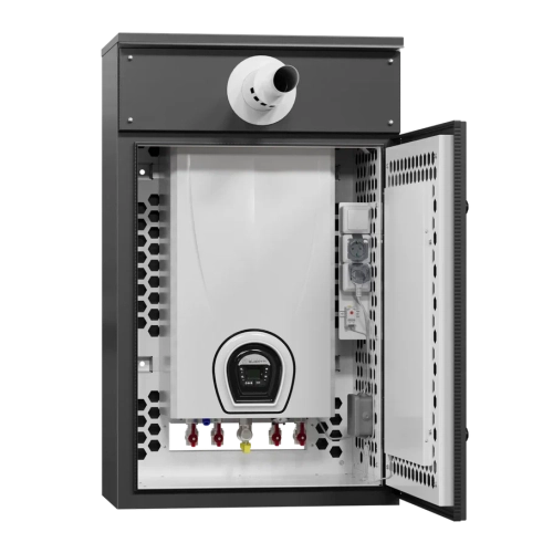 Котельная наружного размещения KRATS 24кВт 1 контурный настенный с котлом Federica Bugatti 24 VARME