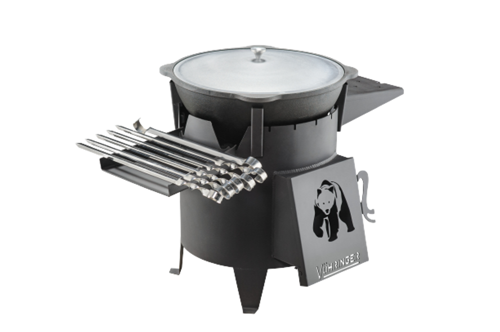 Печь - казан Самобранка