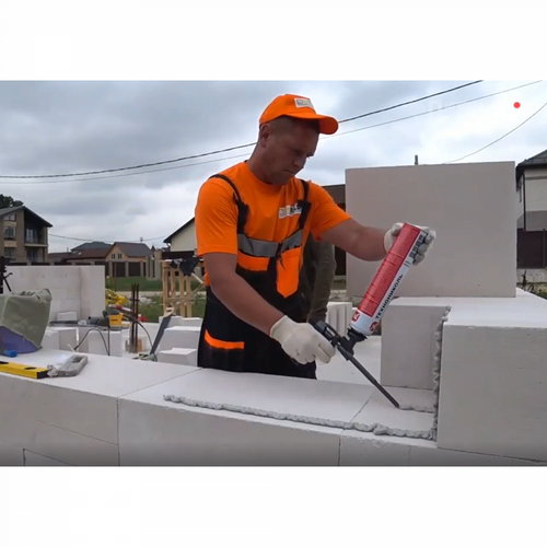 Клей-пена ТехноНиколь для газобетонных блоков и кладки 1000 мл, шт