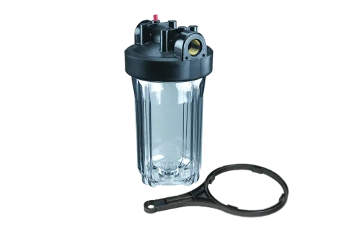 Колба UNIPUMP Big Blue 10” CFC-10BB02C прозрачная (без картриджа)