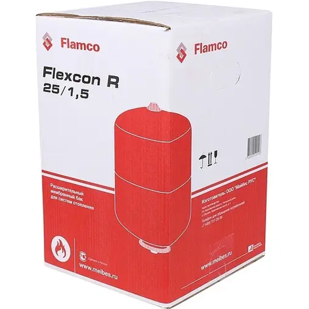 Расширительный бак Flamco Flexcon R 25л 6 бар 16027RU