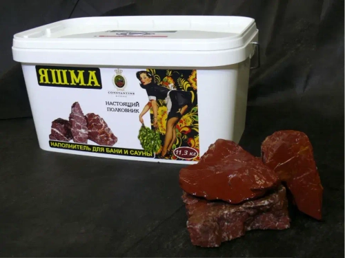 Камень для бани Настоящий Полковник Яшма Марочная 11,3 кг