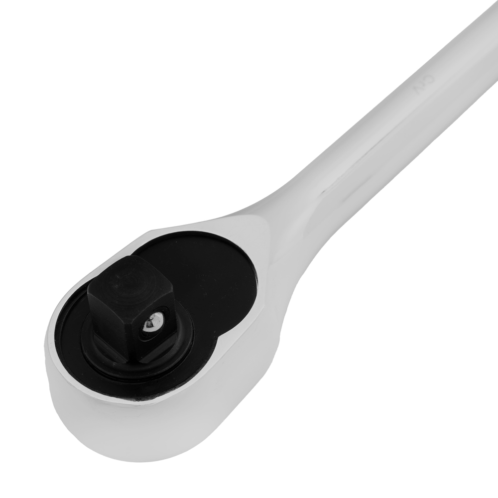 Ключ-трещотка 1/2", CrV, 120 зубьев, цельнометаллический, хром Gross