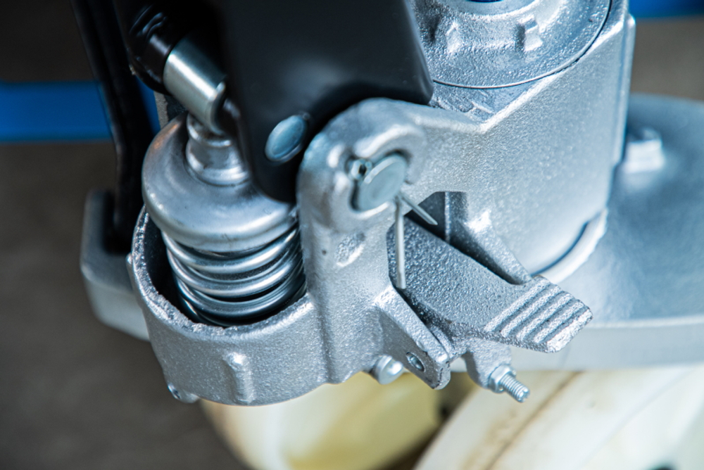 Тележка гидравлическая 2500 кг 1150 мм нейлоновые колеса TOR RHP