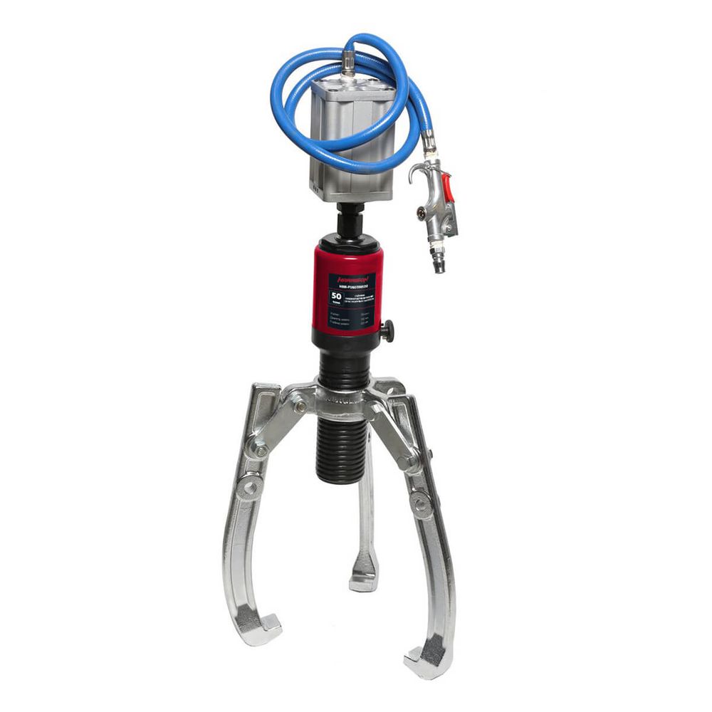 Пневмогидравлический съёмник со встроенным насосом, 50 тонн, 500 мм