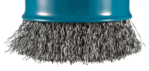 Щетка проволочная чашечная X-lock (d75 мм, толщ. проволоки 0,3 мм, гофрированная) Makita D-73396
