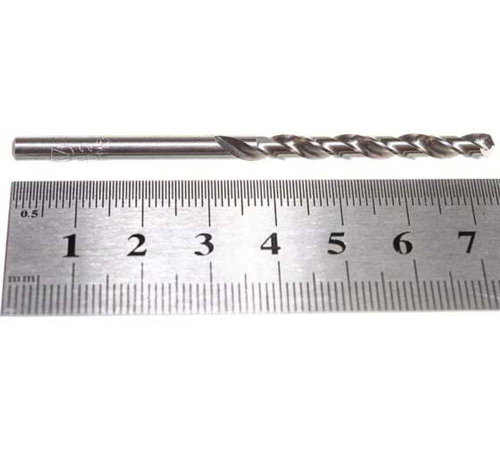 Сверло по металлу (4.2х43х75 мм; ц/х; Р6М5; А1) GRIFF a111042