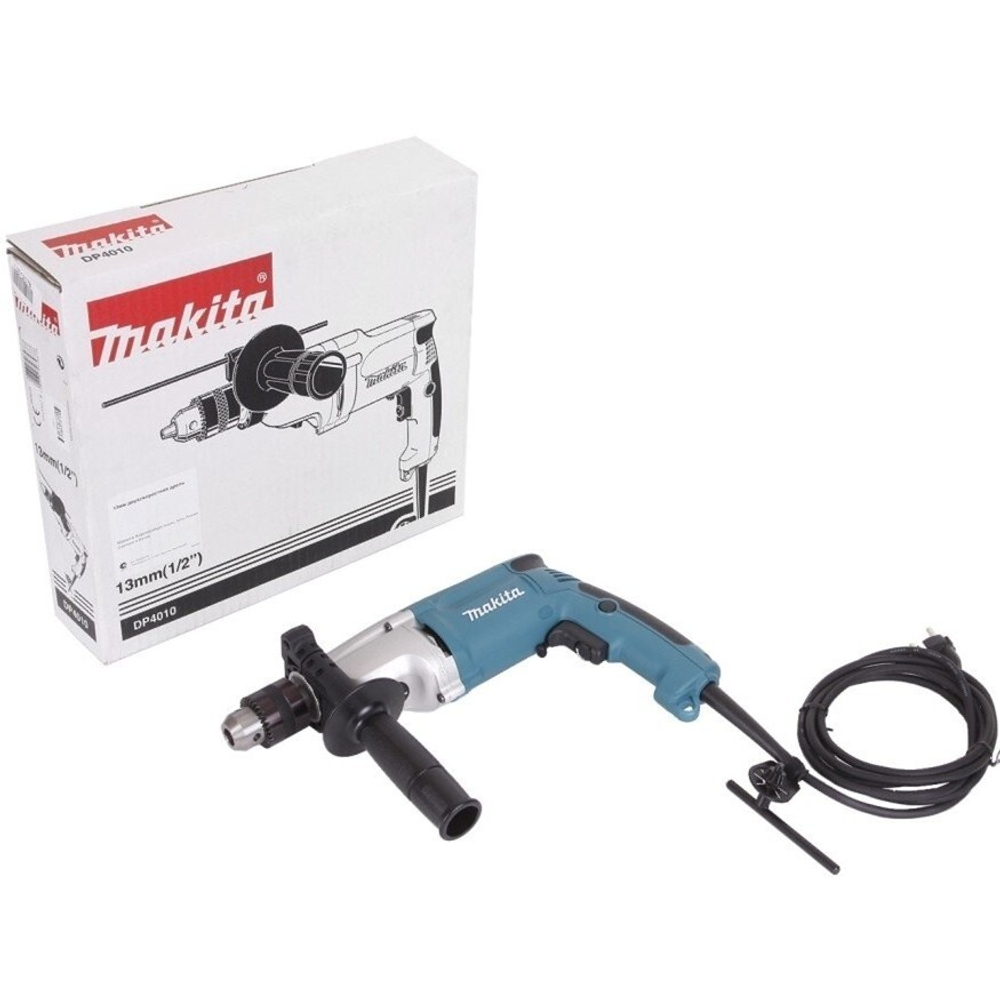 Двухскоростная безударная дрель Makita DP4010