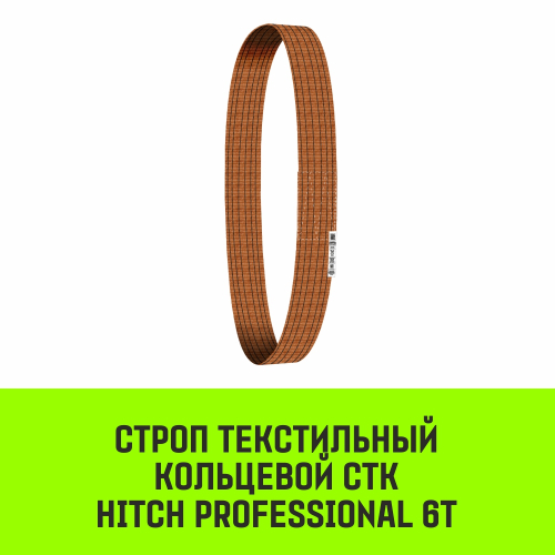 Строп HITCH PROFESSIONAL СТК 6,0т 4,00м SF7 180мм
