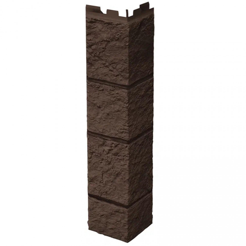 Угол наружный ТехноНиколь Оптима Песчаник темно-коричневый шт