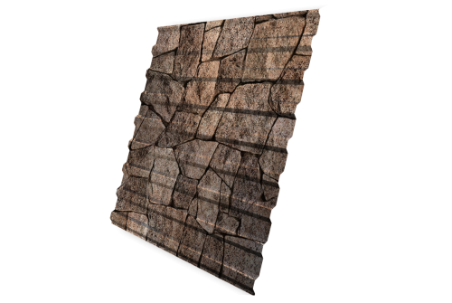 Профнастил C20B 0,45 Print Elite King Stone TwinColor