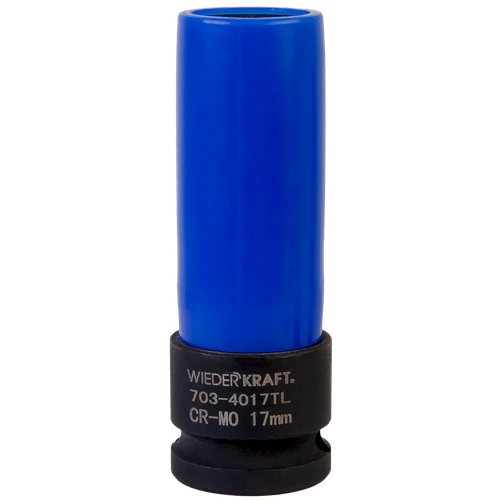 WDK-703-4017L Головка торцевая ударная тонкостенная 1/2", 6 гр. 17 мм.