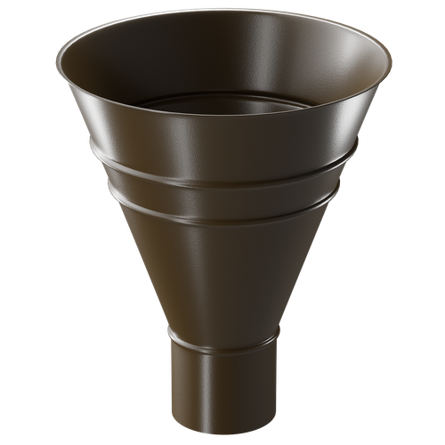 Воронка водосборная Stal Premium, каштан