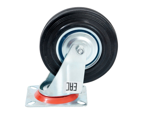 Большегрузное колесо обрезиненное euro-lift поворотное, без тормоза, г/п 200кг (200*50,0 мм)