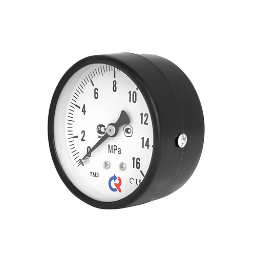 Манометр Росма ТМ-31GТ.GG (G-G.4 МПа) М12х1.5 1.5 общетехнический 63 мм, осевое присоединение, G-G.4 МПа, класс точности 1.5