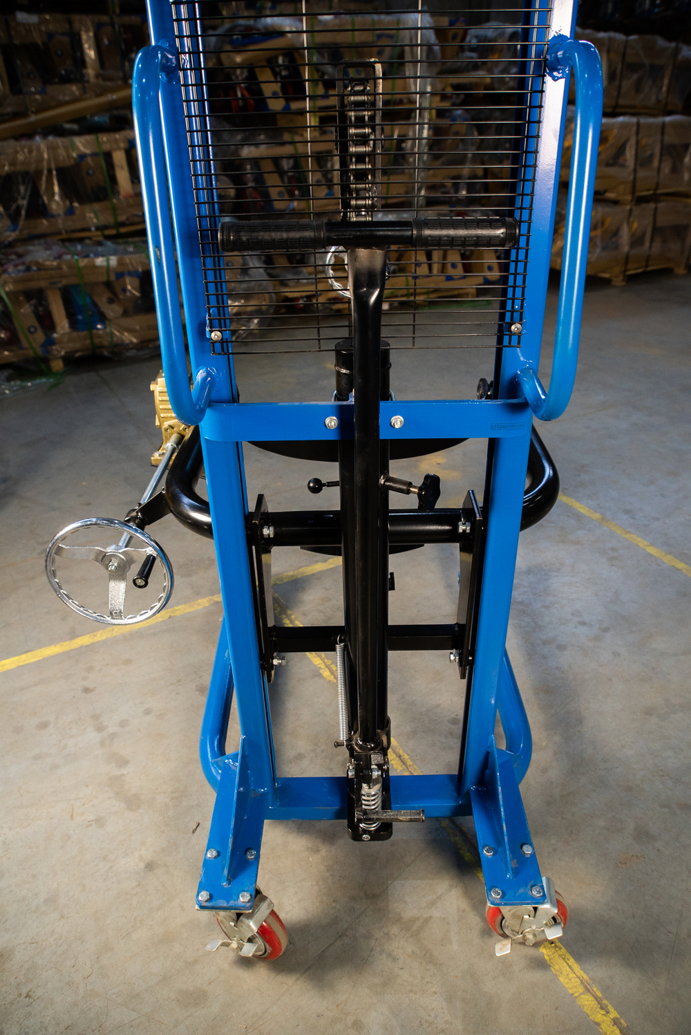 Штабелер-бочкокантователь гидравлический 0,35 т 1,4 м TOR COT