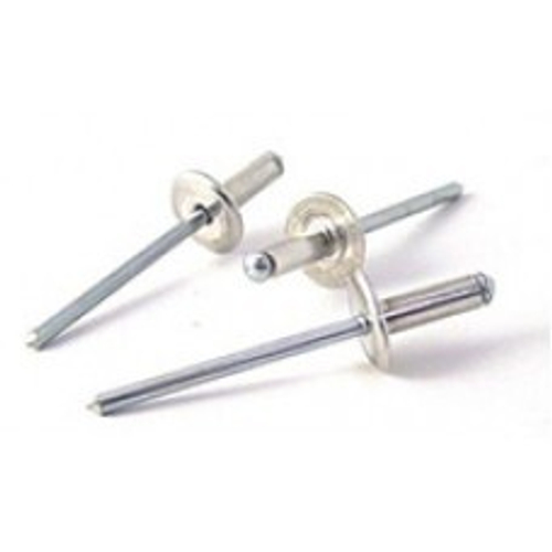 Заклепка вытяжная сталь/сталь увеличенное поле ZK 4.8х21/14