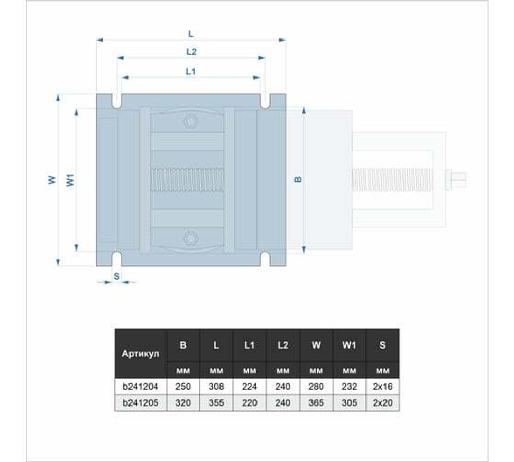 Cтаночные тиски GRIFF QB b241205