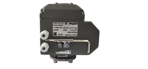 Ридан 082X4839R — Затвор дисковый ЗДМ с резьбовыми проушинами PN16, DN300, диск — чугун, с электроприводом 220В