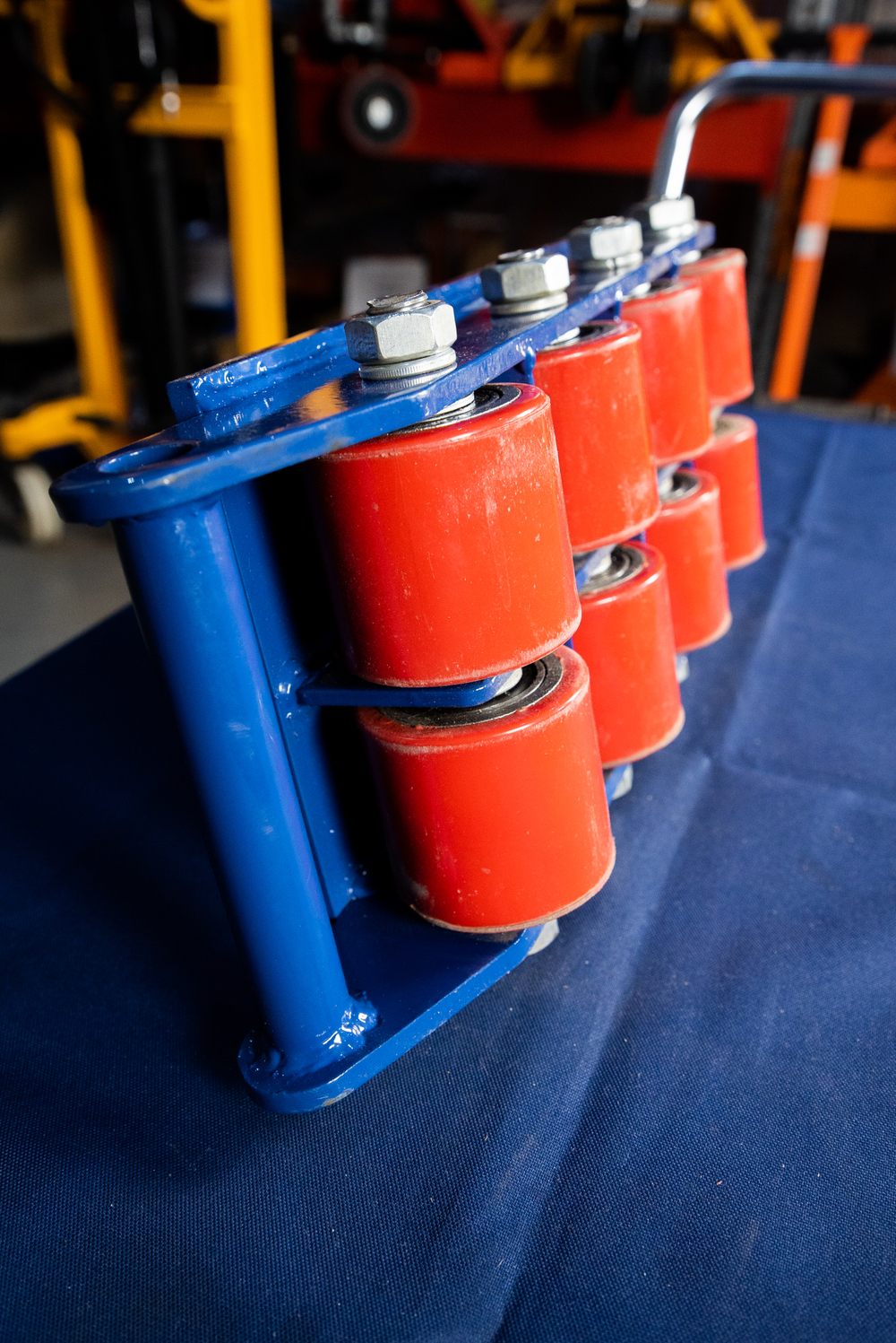 Роликовая платформа поворотная TOR CRA-8 г/п 12 т (без ручки)