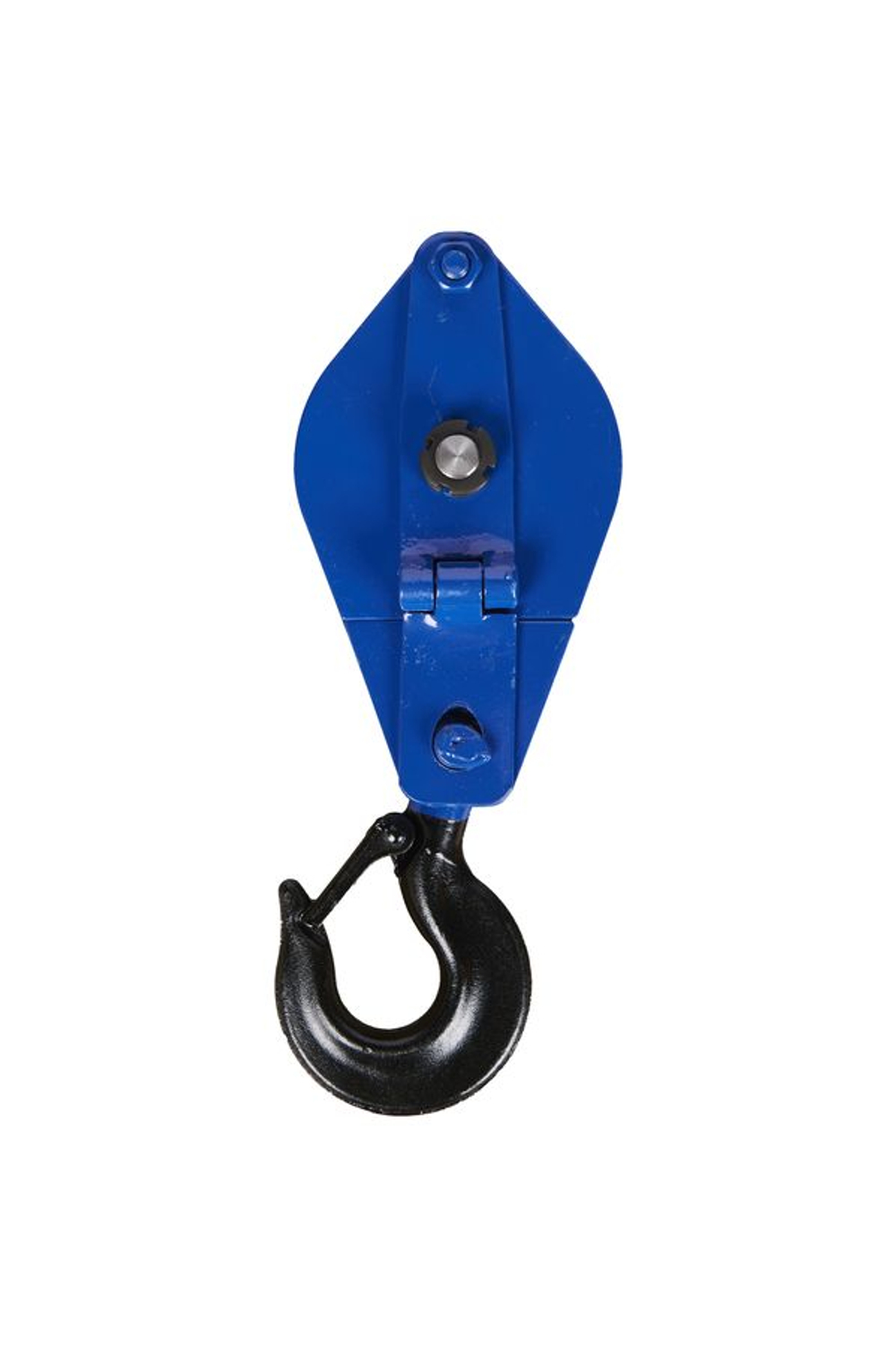 Блок монтажный однорольный с крюком TOR 1 т с откидной щекой (S)*