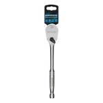 Ключ-трещотка 1/2", CrV, 120 зубьев, цельнометаллический, хром Gross
