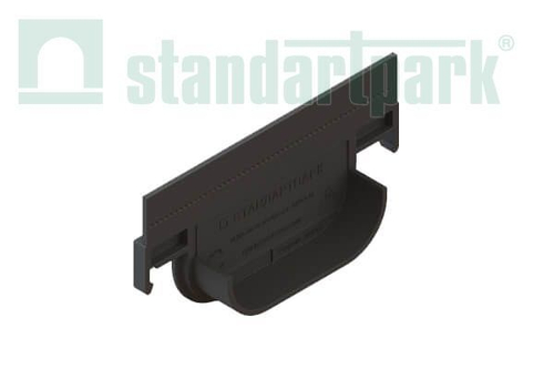 Заглушка глухая пластиковая для лотков водоотводных пластиковых 8010-М/80101-М