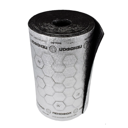 Пенофол Black тип С самоклеящийся