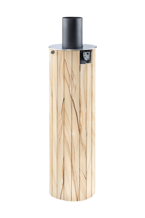 Дымоход Ферингер экономайзер Окаменевшее дерево цельный ф 115 мм L=1,0 м