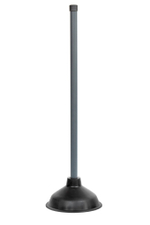 Вантуз КРОКОЧИСТ для удаления засоров усиленный, чаша 16 см., пластиковая ручка 50 см.