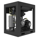 HRS-942100 Винтовой компрессор с ременным приводом Harrison: 2100 л/мин, 10 бар, 15 кВт