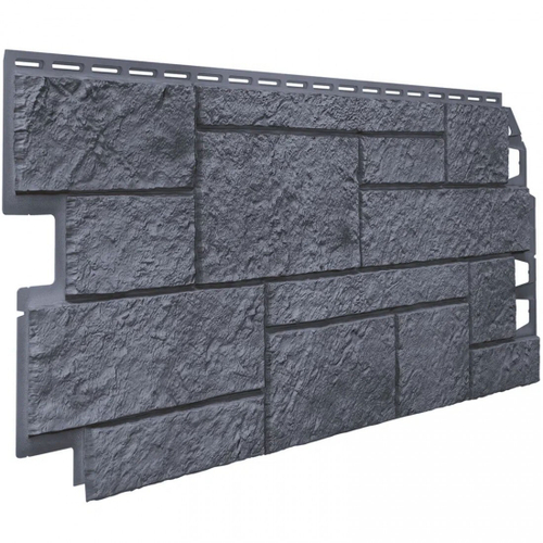 Панель фасадная ТехноНиколь Оптима Песчаник серый 1128х441 мм (0,42 м2), 10 шт/упак