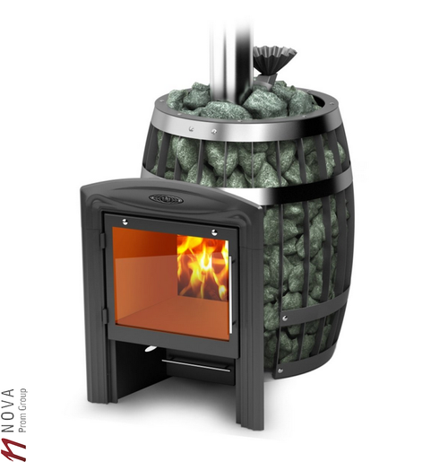 Печь для бани ТМФ Саяны II Inox Витра закр. каменка