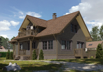 Фасадная панель Алтай, Графит